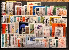 TIMBRES POLOGNE LOT OBLITERES