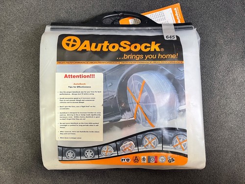 Autosock 645 new never - autosock,