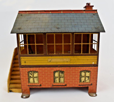 HORNBY 0 OLD LITHO CANVAS SWITCH POST TOY OLD MODEL TRAIN