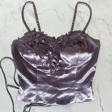 Vintage French beaded corset