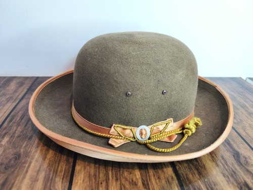 Chapeau bolivien feutre vert - chapeau,