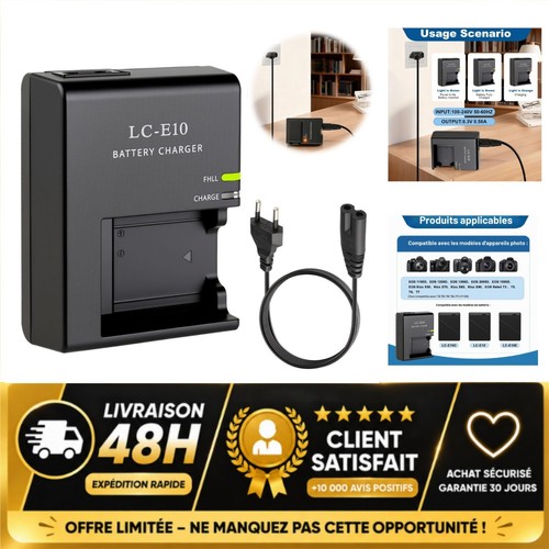 Chargeur batterie e10 - chargeur, pour