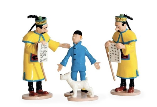 Tintin pixi 46219 figurines - tintin,