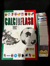 255 STICKERS + ALBUM VIDE EUROFLASH FIGURINE CALCIO FLASH 92 1992 RARE NO PANINI