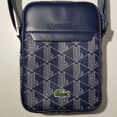 Sacoche simili cuir bleu - simili,