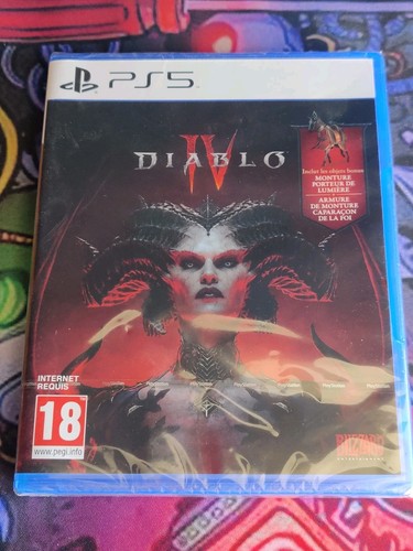 Jeu diablo pour ps5 - 4,