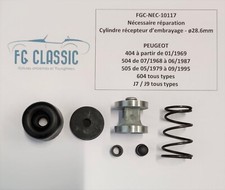 PEUGEOT 404 / 504 / 505 / 604 / J7 - Nécessaire Récepteur d'embrayage 28.6mm