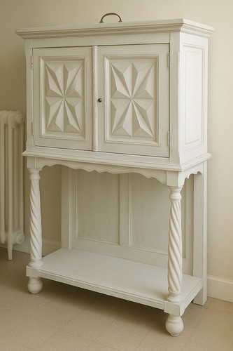 Meuble ancien bois sculpté - meuble, en
