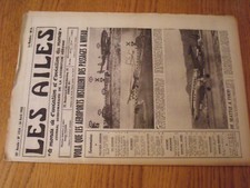 14μ?  Revue Les Ailes "Monde Aviation" n°1524 SABENA Rene Leduc RL19