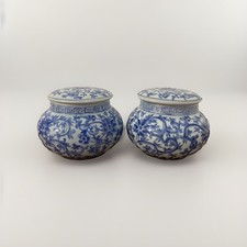 Paire de pots à gingembre