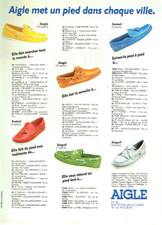 Advertising 0825 1986 Eagle Shoes Loafers Foot Every City