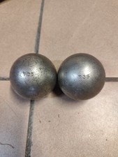 2 Boules de Pétanque JB A251- Poids 735 Gr - Diamètre 73 - Lisses