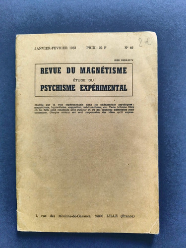 Revue ancienne du - ancienne,
