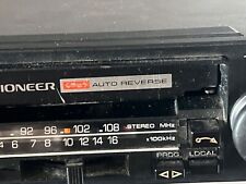 ? PIONEER Car Stereo 7 Autoreverse 1980s RARE VINTAGE