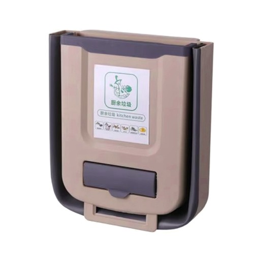 Poubelle murale pliable pour - murale,