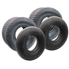 2x pneus avec chambres à air