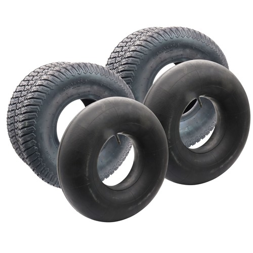 Pneus avec chambres air - 2x, à