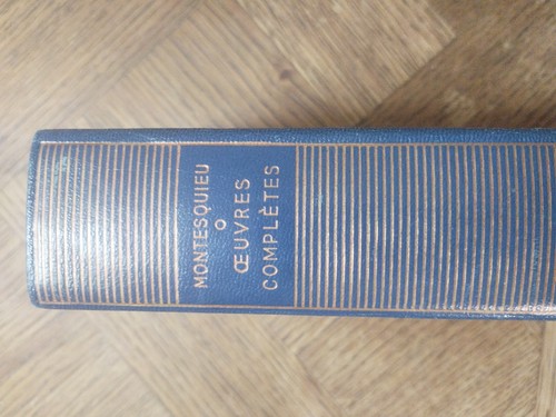 Montesquieu oeuvres complètes