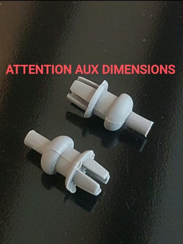 Attache clips support - 2x,