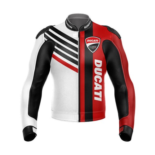 Ducati veste motard cuir - motard, en