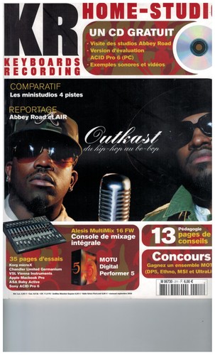 Magazine home studio cd - magazine,