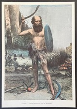 Australie Aborigène Guerrier