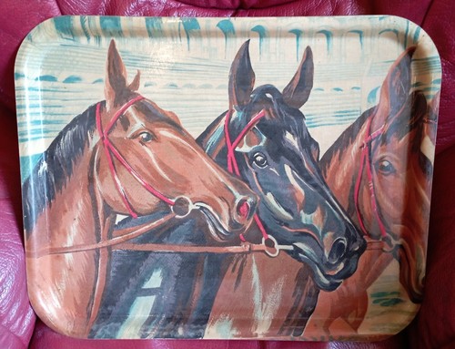 Grand plateau chevaux cheval - ,