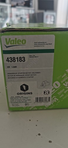 Démarreur valeo opel fiat - démarreur,