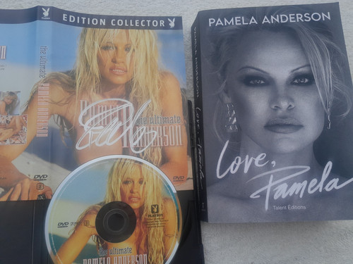 Pamela anderson autograph dvd - autograph,