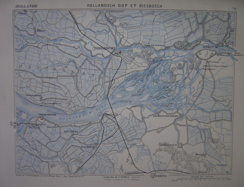 Carte hollandsch diep - carte,