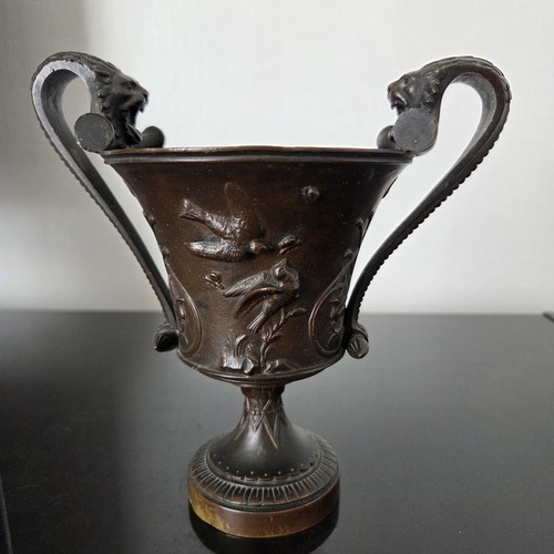 Coupe bronze patiné style - bronze,