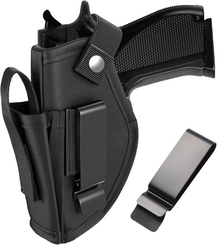 Gun holster with - gun,