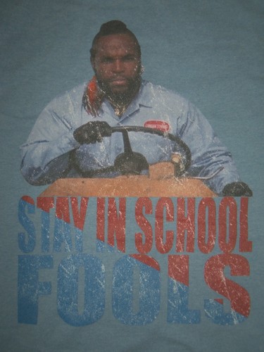 Shirt stay in school - t,
