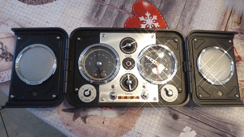 Poste radio avec horloge - poste,