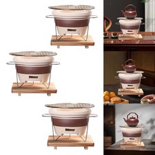 Poêle à charbon de bois en , barbecue, chauffe-théière pour terrasse, jardin