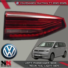 VOLKSWAGEN MULTIVAN T7 2021-2025 LEFT PASSENGER SIDE REAR TAIL LIGHT INNER OEM
