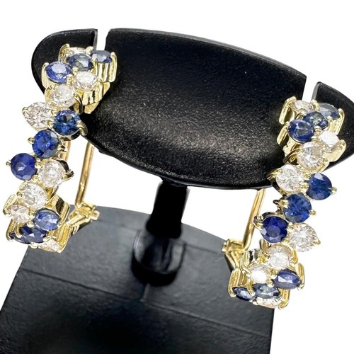 Boucle oreille saphir 38 - boucle, x