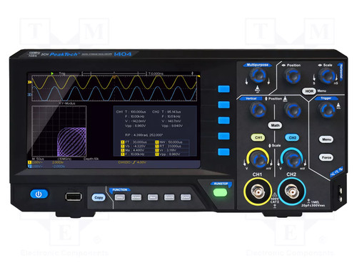 Peaktech 1404 oscilloscope - peaktech,