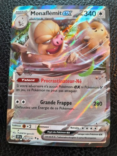 Carte pokémon monaflémit - pokémon,