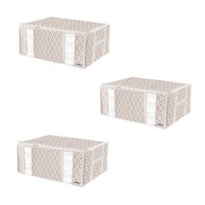 COMPACTOR 3 x Daman Housse de rangement sous vide, Beige, XXL 45 x 60 x 27 cm