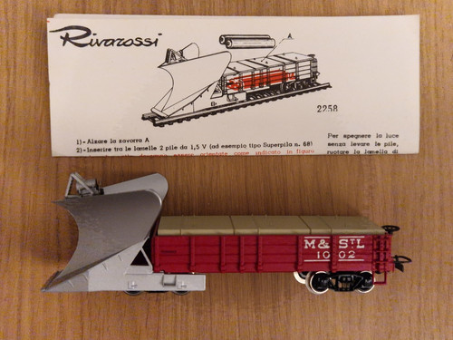 Rivarossi chasse neige à - rivarossi,