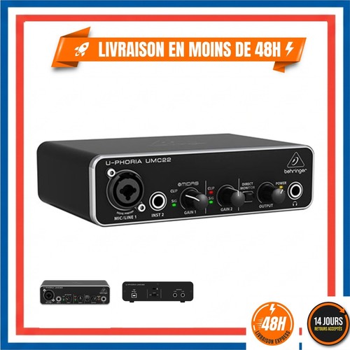 Behringer umc22 interface - umc22,