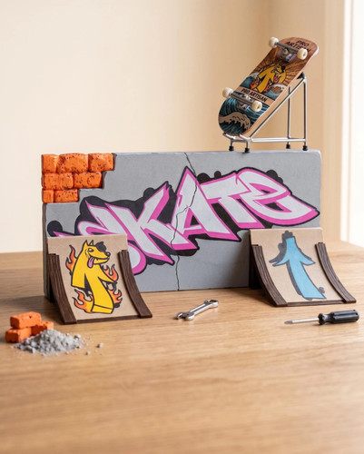 Concrete fingerboard skate - fingerboard,