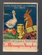 carnet  de recettes BOCAUX LA