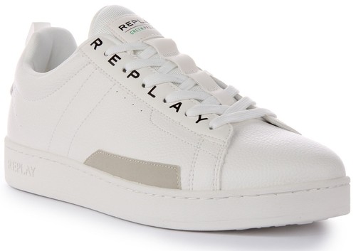Replay smash base vert cuir - base,
