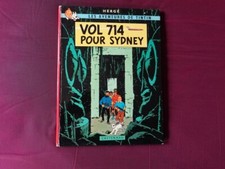 Tintin  vol 714 pour Sydney  en EO   1968    1er tirage