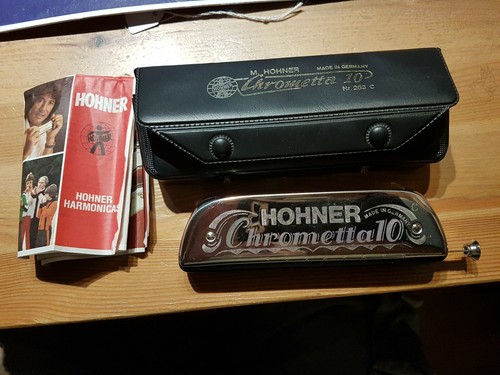 Harmonica hohner chrometta - harmonica,