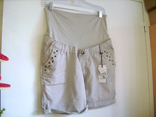 Short de grossesse NOPPIES beige taille XL neuf + étiq.