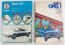 Autobooks Opel GT 1900 Owners Workshop Manual 1968-73 OWM727 + Chilton's Opel 1