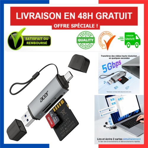 Lecteur cartes acer - lecteur, de